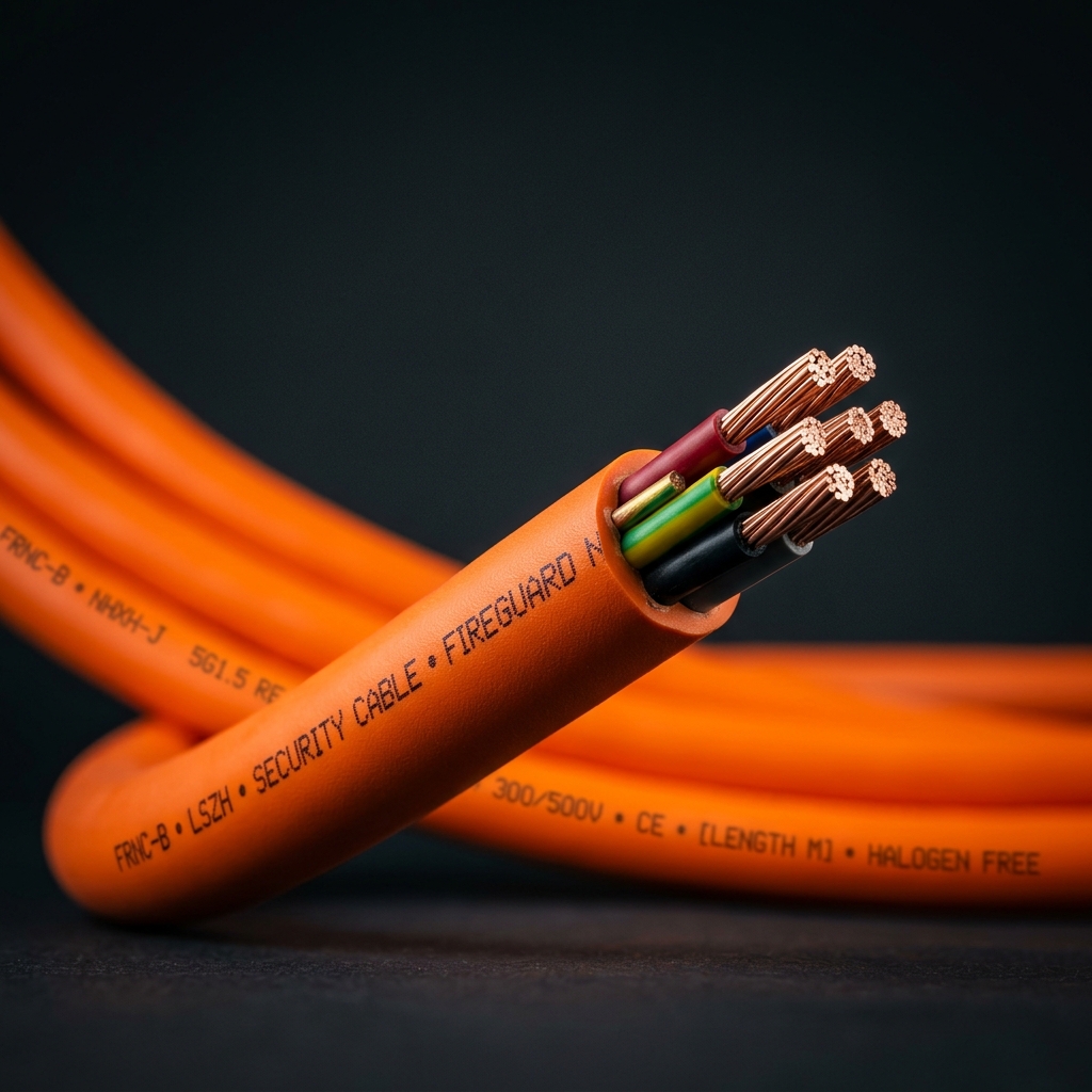 Alev İletmeyen ve Aleve Dayanıklı Enerji Kabloları